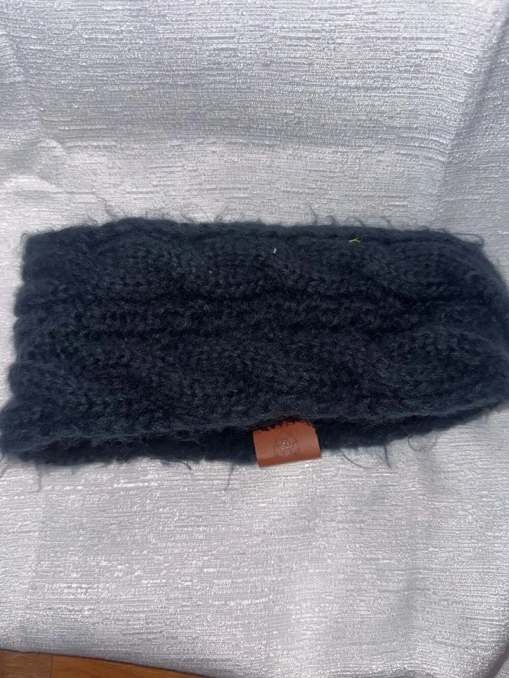 Ariat Cable Knit Fuzzy Lined Ear Warmer Headband